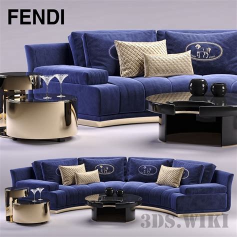 fendi casa artu sofa|Fendi casa couch.